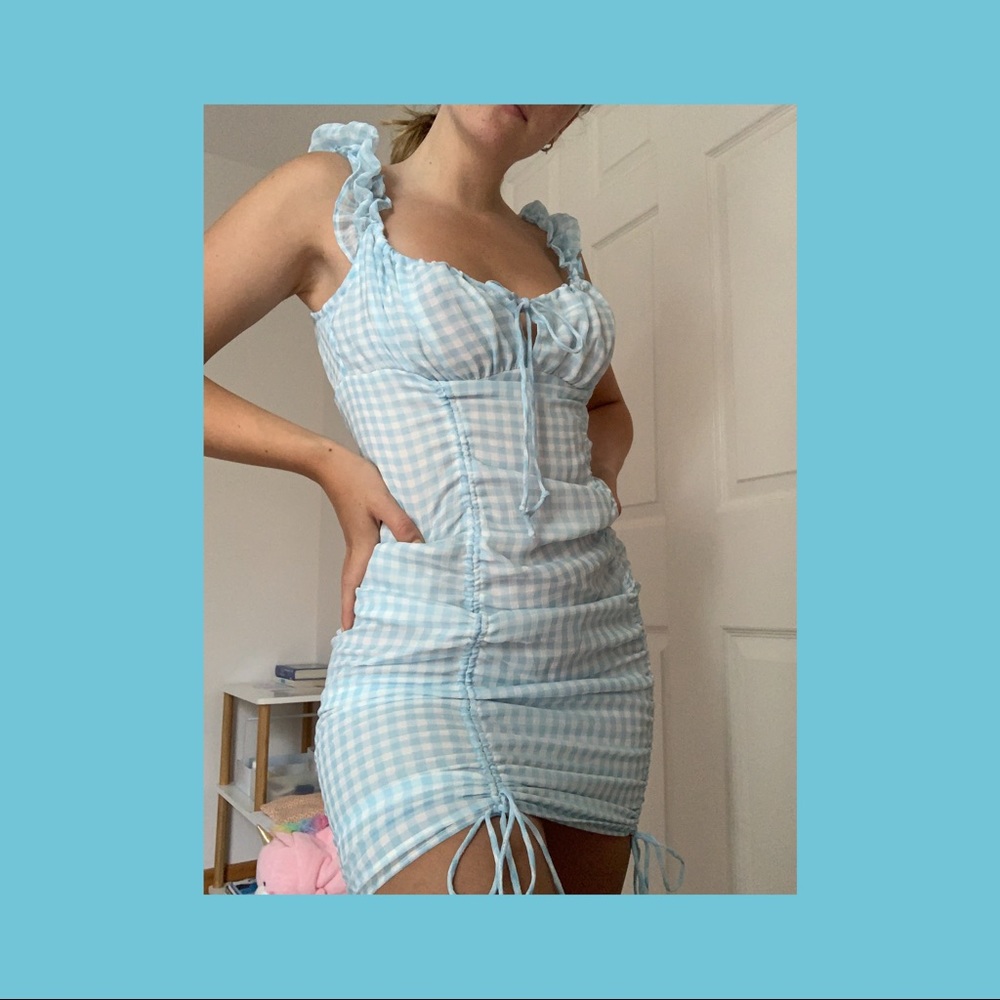 See U Again Gingham Dress from Dolls Kill!